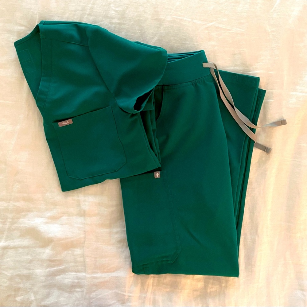 Figs Women Technical Collection Hunter Green